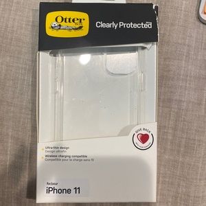 NWT iphone 11 clear phone case